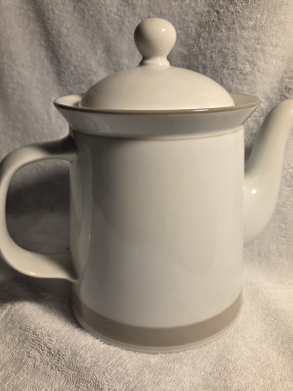 Dansk Concerto Allegro Taupe Mid Century Modern Coffee Tea Pot